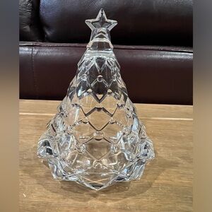 Cristal D’Arques crystal tea light holder.